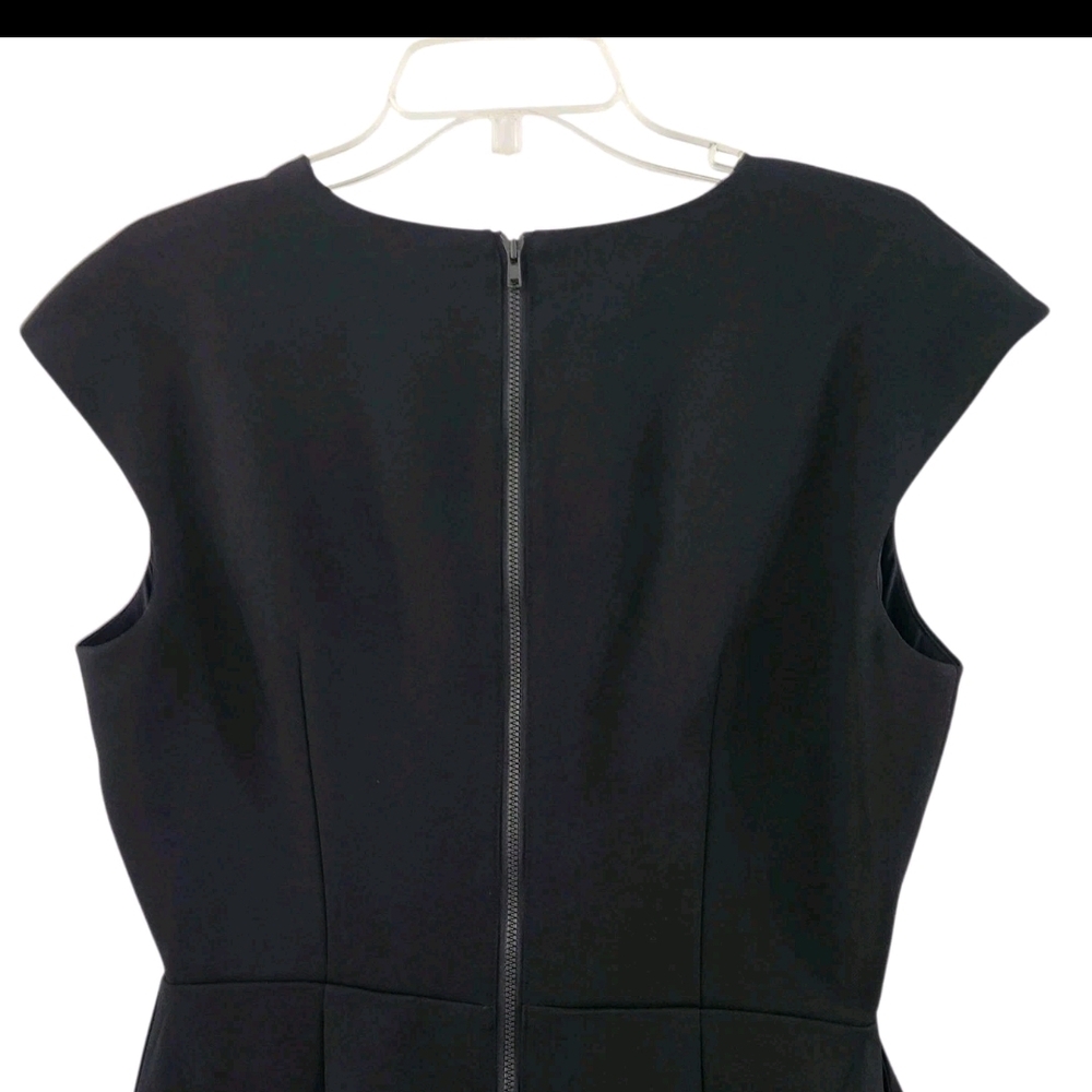 Elizabeth & Clarke The James Dress Unstainable Black Womens Size 10 New NWT - Picture 8 of 11